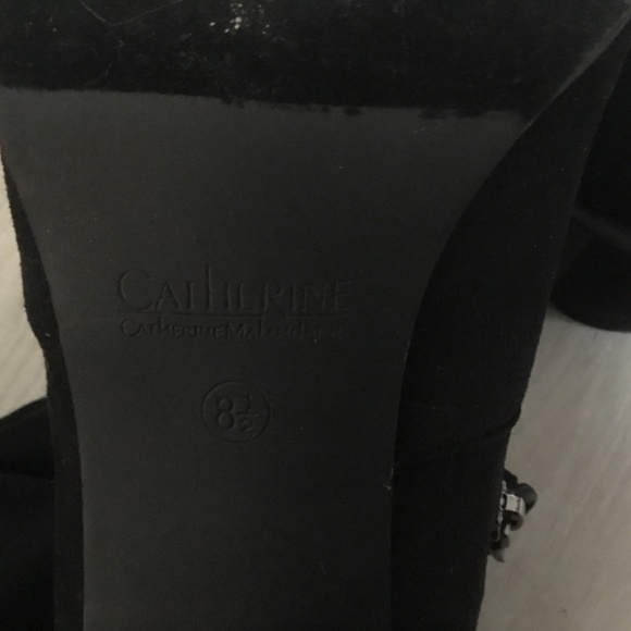 Catherine Malandrino, size 8.5, black thigh high boots - Picture 5 of 5